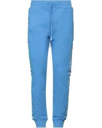 Versace - Azure Pants Cotton, Elastane - Lyst