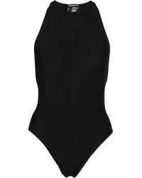 Ann Demeulemeester Lingerie Bodysuit - Black