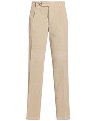 Paoloni - Sand Pants Cotton, Elastane - Lyst