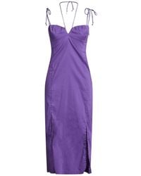 Patrizia Pepe - Midi Dress Cotton, Polyamide, Elastane - Lyst