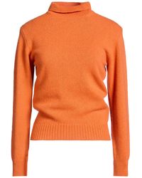N.O.W. ANDREA ROSATI CASHMERE - Turtleneck Wool, Viscose, Cashmere, Nylon - Lyst