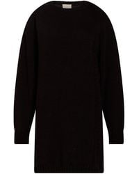 Angela Davis - Mini Dress Acrylic, Wool, Viscose, Alpaca Wool - Lyst