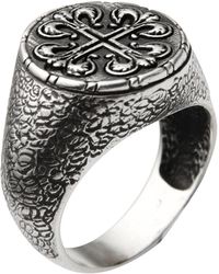 First People First Anillo - Metálico