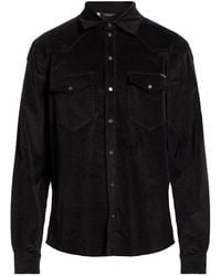 Dolce & Gabbana - Charcoal Shirt Cotton, Cashmere, Elastane - Lyst