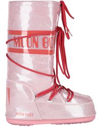Moon Boot - Icon Glitter Snow Boots - Lyst