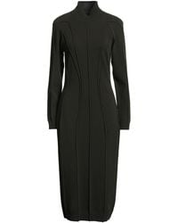 Alberta Ferretti - Military Mini Dress Virgin Wool, Cashmere - Lyst