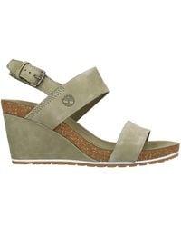 timberland platform sandals