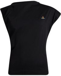 Vivienne Westwood - Hebo Top T-Shirt Cotton - Lyst