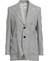 Lardini - Blazer Linen, Wool - Lyst