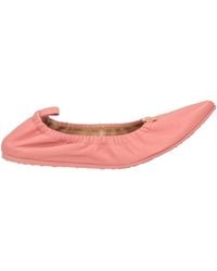 Gianvito Rossi - Alina Leather Flat - Lyst