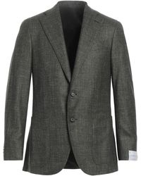 Caruso - Military Blazer Wool, Silk, Linen - Lyst