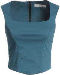 Liviana Conti - Top Cotton, Polyamide, Elastane - Lyst