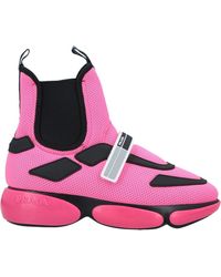 prada high top sneakers womens