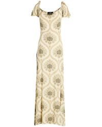Etro - Maxi Dress Viscose, Elastane - Lyst