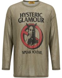 Hysteric Glamour - Military T-Shirt Cotton, Nylon - Lyst