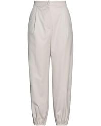 Nora Barth - Ivory Pants Polyester - Lyst