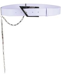 The Attico - Belt Calfskin - Lyst