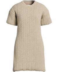 MM6 by Maison Margiela - Mini Dress Acrylic, Wool, Polyamide, Elastane - Lyst
