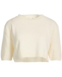 ViCOLO - Ivory Sweater Wool, Cashmere - Lyst