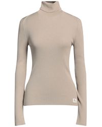 Burberry - Sage Turtleneck Wool, Polyester, Polyamide, Elastane - Lyst