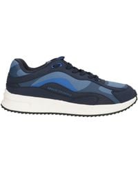 ARMANI EXCHANGE - Sneakers Textile Fibers, Synthetic Material - Lyst