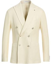 Tagliatore - Ivory Blazer Cotton - Lyst