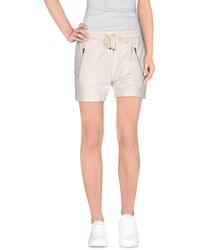 Shorts et bermudas Synthétique Alysi en coloris Blanc Femme Vêtements Shorts Shorts longs et longueur genou 