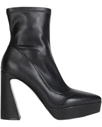 Jeannot - Ankle Boots Textile Fibers - Lyst