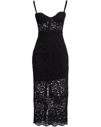 Imperial - Midi Dress Polyamide, Cotton - Lyst