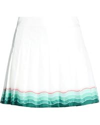 CASABLANCA - Mini Skirt Silk - Lyst