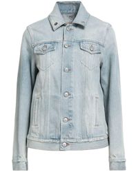 MM6 by Maison Margiela - Manteau En Jean - Lyst