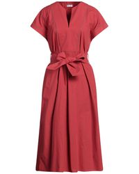 Brunello Cucinelli - Midi-Kleid - Lyst