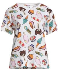Moschino - T-Shirt Cotton, Elastane - Lyst