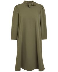 TROIS FLEURS - Mini Dress Polyurethane, Elastane - Lyst