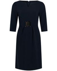 Clips - Mini Dress Polyester, Viscose, Elastane - Lyst