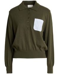 ViCOLO - Dark Sweater Cotton, Polyester, Polyamide, Elastane - Lyst