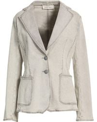 Alberta Ferretti - Light Blazer Cotton, Elastane - Lyst