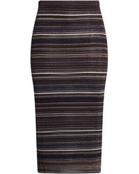 Missoni - Midi Skirt Viscose, Wool, Metallic Fiber - Lyst