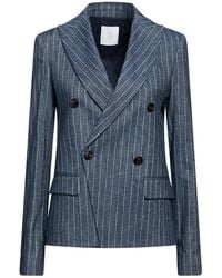 Eleventy - Blazer Linen, Cotton, Elastane - Lyst