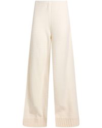 Liviana Conti - Ivory Pants Wool, Polyimide - Lyst