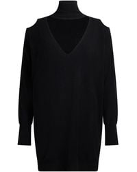 Roberto Collina - Mini Dress Merino Wool - Lyst