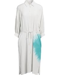HER SHIRT HER DRESS - Midi Dress - Lyst