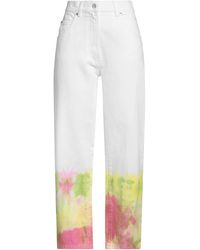 MSGM - Pantalon en jean - Lyst
