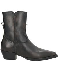 COPENHAGEN - Ankle Boots Leather - Lyst