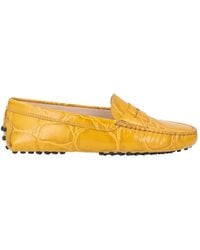 Tod's - Loafers Leather - Lyst