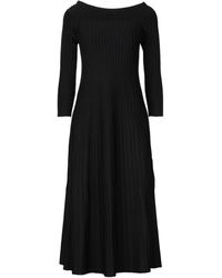 CASASOLA Midi Dress - Black
