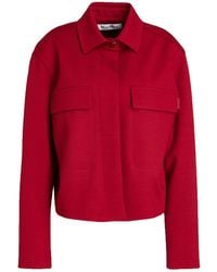 Max Mara - Brick Jacket Wool, Polyamide, Lyocell, Elastane - Lyst