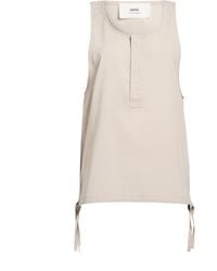 Ami Paris - Top Cotton - Lyst