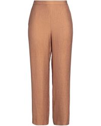 Xandres - Camel Pants Viscose, Polyamide - Lyst