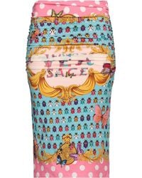 Versace - Midi Skirt - Lyst